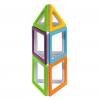 MegaMag Polydron 3D-Geometriebauteile Set, 36 Teile in stabiler Stapelbox