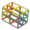 Polydron Frameworks 3D-Geometriebauteile Klassenset, 268 Teile