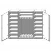 Modulus® Liegepolsterschrank „Jupiter“, 16 Ablagefächer für 9 Liegepolster mit 140 cm Länge mit Türen