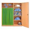 Modulus® Liegepolsterschrank „Venus“, 7 Ablagefächer, Tür rechts, für 9 Liegepolster, Länge: 140 cm