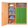 Modulus® Liegepolsterschrank „Venus“, 7 Ablagefächer, Tür links, für 9 Liegepolster, Länge: 140 cm