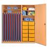 Modulus® Liegepolsterschrank „Mars“, 5 Ablagefächer, Tür rechts,10 große Schübe, für 9 Liegepolster, Länge: 140 cm