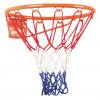 Basketball-Korb mit weißem Nylonnetz, wetterfest