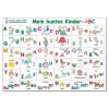 Mein buntes Kinder - ABC - Poster