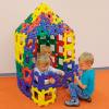 Giant Polydron 3D-Geometriebauteile Set, 80 Teile