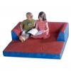 Kinderklappcouch mit 2 Hocker