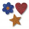 Glitter, blau