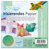 Faltblätter Irisierendes Papier - in verschiedenen Prägungen