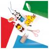 Buntpapier, gummiert