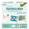 Dauerkalender, weiß