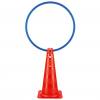 Lochkegel Rot und Blau, 4er-Set, Höhe 46 cm