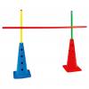 Lochkegel Rot und Blau, 4er-Set, Höhe 46 cm