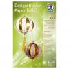 Mini-Paper-Balls - gold/kupfer Bastelset