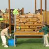 Mobile Outdoor-Wasserspiel-Anlage