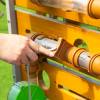 Mobile Outdoor-Wasserspiel-Anlage