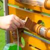Mobile Outdoor-Wasserspiel-Anlage