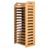 Papptrockenregal mit 14 Ablagen, 46 x 42 x 110 cm