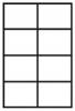 Modulus® Hohes Gruppenzimmer-Regal, 2-reihig mit 6 Böden (8 Fächer)