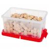 Soma-Würfel Bausatz, naturfarben, 150 Holzwürfel, Material für 5 Würfel