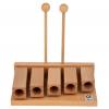 Wooden Agogo Set