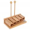 Wooden Agogo Set