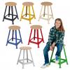 Bandstahlhocker 4-Beinig