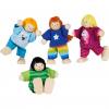 Biegepüppchen Kinder-Clique, 4 Stück