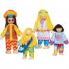 Biegepüppchen Familie Love & Harmony, 4 Stück