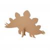 Dinosaurier, blanko, 25 Stück, 19 x 32 cm