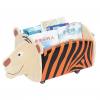 Bücherkiste Tiger, fahrbar