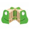 Bücherkiste Frosch, fahr- und klappbar