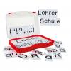 Magnetischer Buchstabensatz