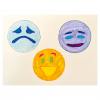 Emotionsschablonen, 8 Stück, 10 cm
