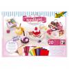 Folia® Bastelfilzset Konditorei, 20 Teile