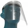 Gesichtsschutzschild mit Kopfhalterung