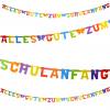 Buchstaben-Girlande „Alles Gute zum Schulanfang“