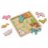 Holzpuzzles, 5er Set