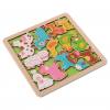 Holzpuzzles, 5er Set