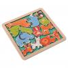 Holzpuzzles, 5er Set