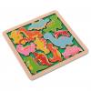 Holzpuzzles, 5er Set
