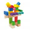 Kooglo Holzbausteine Farbig und Natur, magnetisch, 100 Teile