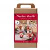 Kreativ-Set Christbaumkugeln, 4 Stück, Ø 9 cm
