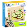 Lagenpuzzle "Apfel"