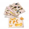 Magnetpuzzle Bauernhoftiere, 6er-Set