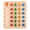 Marienkäfer Zahlenpuzzle
