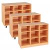 Modulus® Eigentumsschrank, 3-reihig, fahrbar oder feststehend