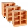 Modulus® Eigentumsschrank, 2-reihig, fahrbar oder feststehend