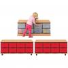 Modulus® KIDS mit 8 großen Schubladen 53 x 120 x 39 cm