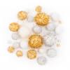 Folia® Pompons Glitter X-MAS