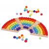 Lege- und Sortierbrett Regenbogen